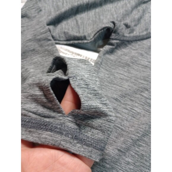 Skechers Women Gray Long Sleeve  Fleece Sz  M - Picture 9 of 11
